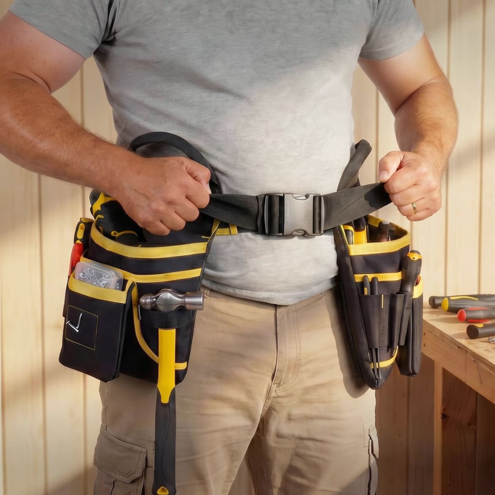 Heavy Equipment Electrician - Multi Purpose Tool Waist Pouch Heavy