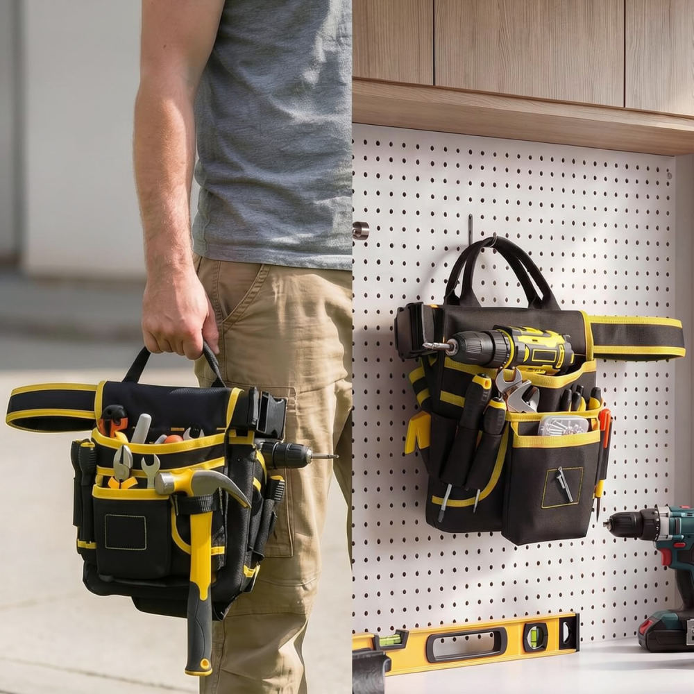 Multi Purpose Tool Waist Pouch - Heavy Equipment Electrician ulasan dan harga